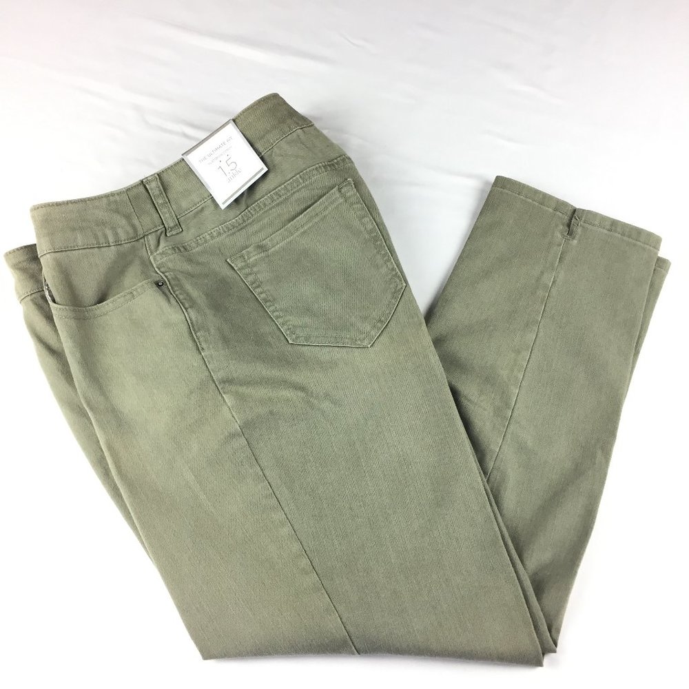 Chico's Ultimate Fit Platinum Denim Ankle 1.5